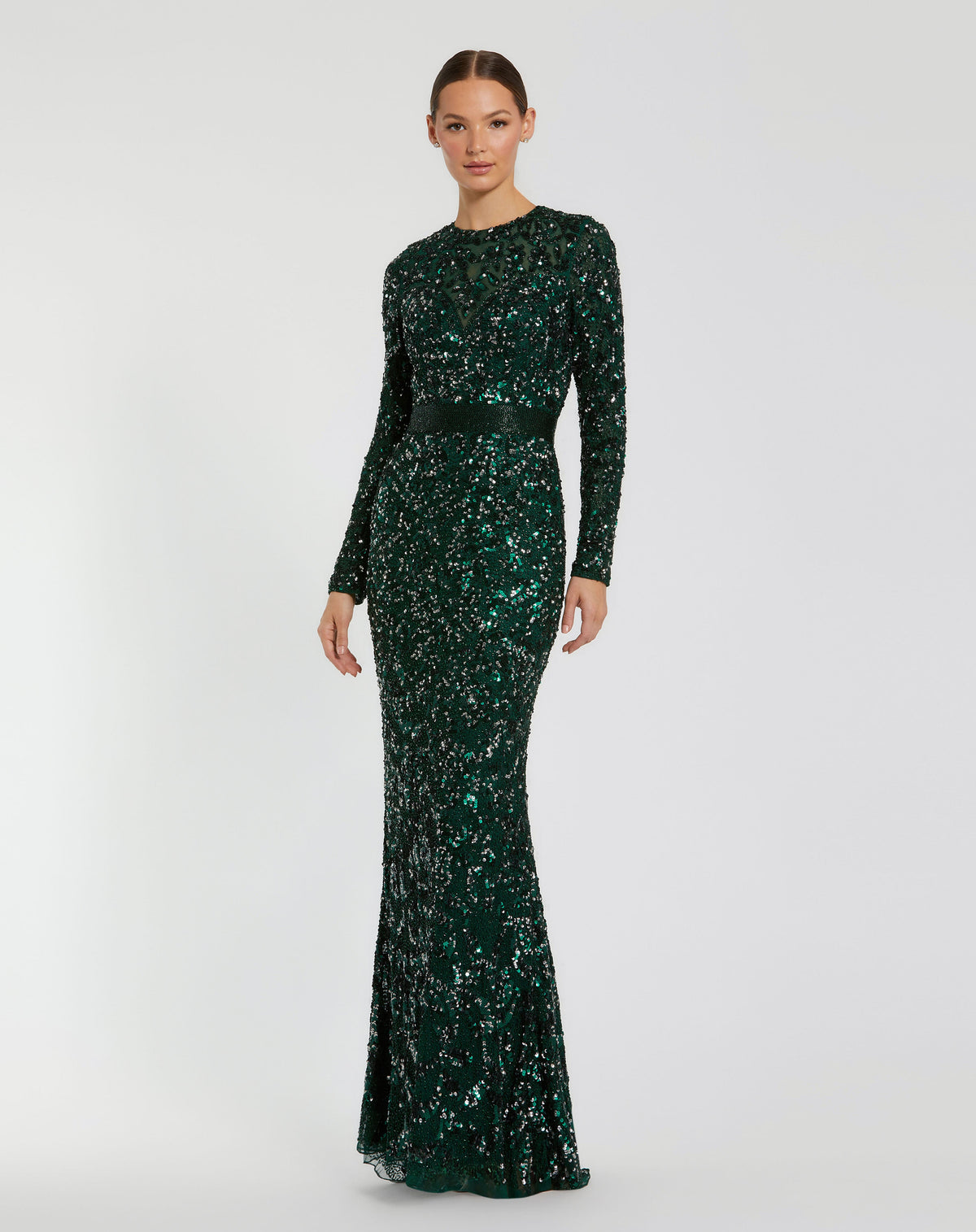 Mac Duggal 5453 - Forest Green
