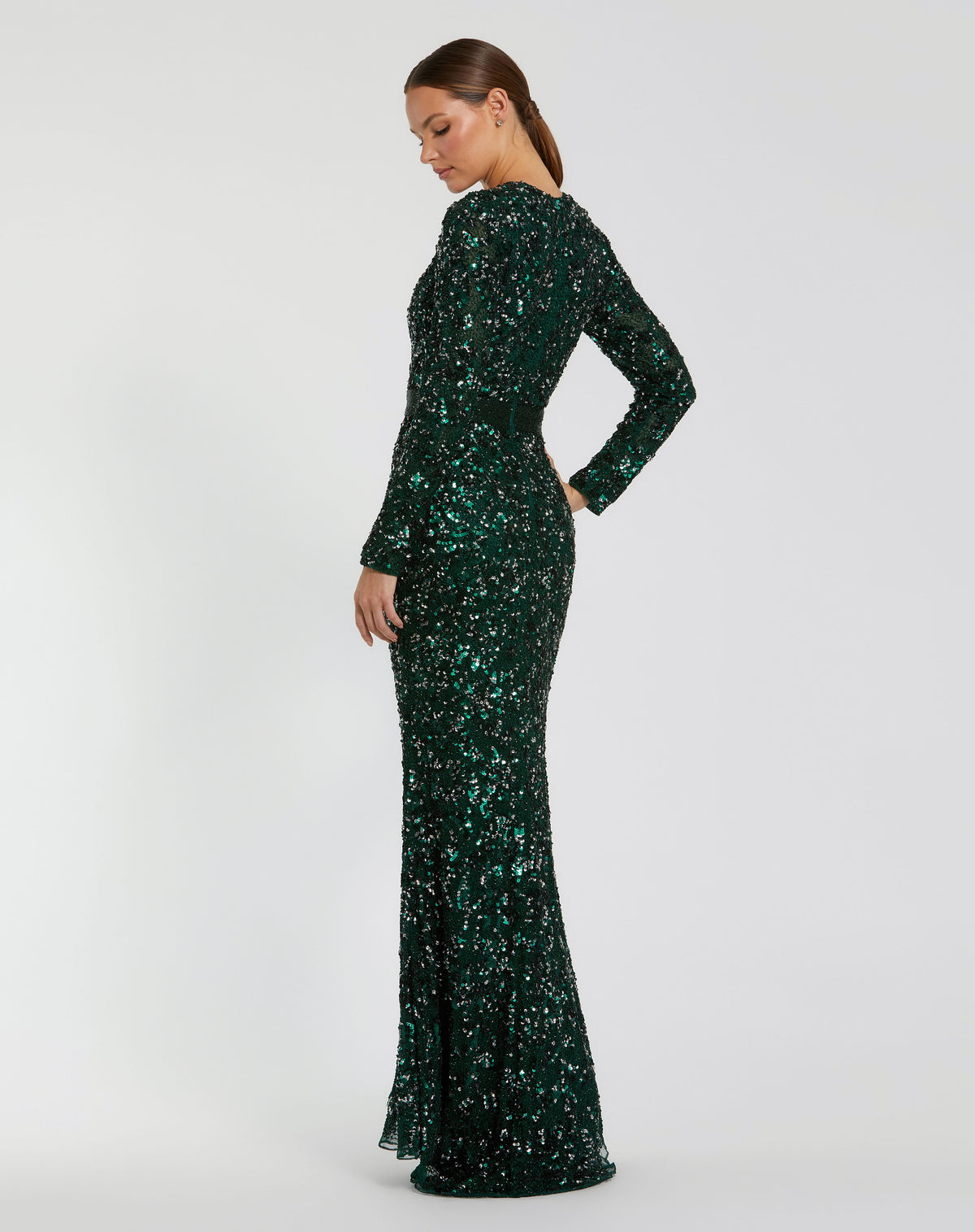 Mac Duggal 5453 - Forest Green