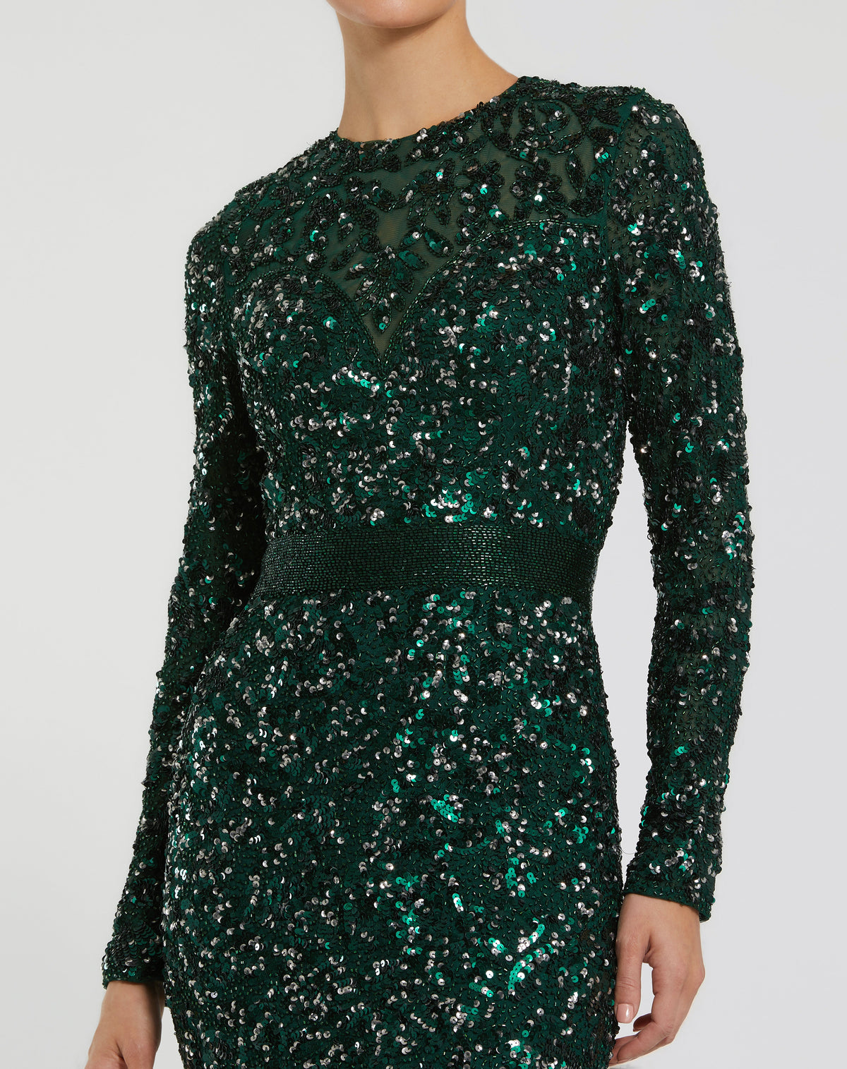Mac Duggal 5453 - Forest Green