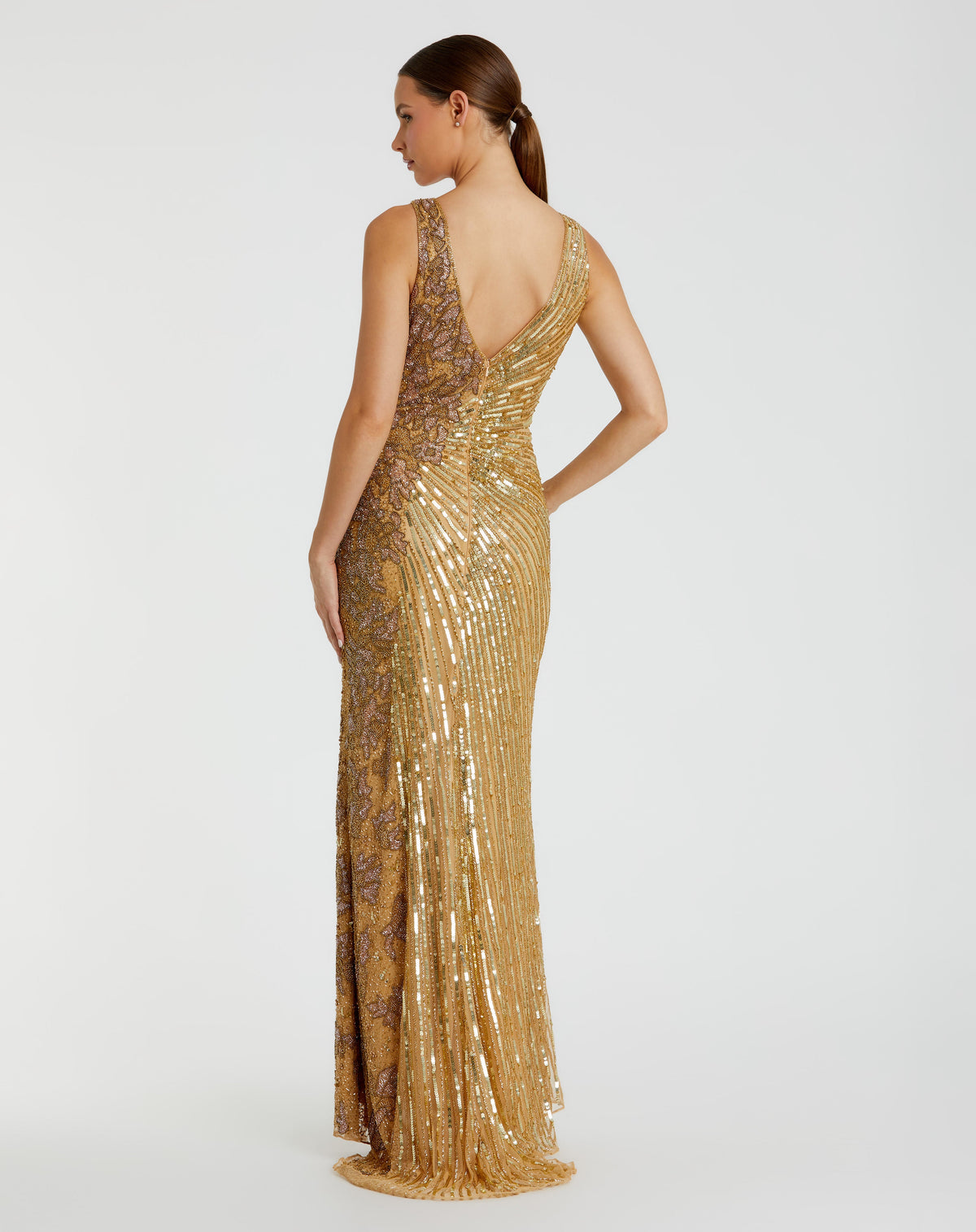 Mac Duggal 5473 - Gold