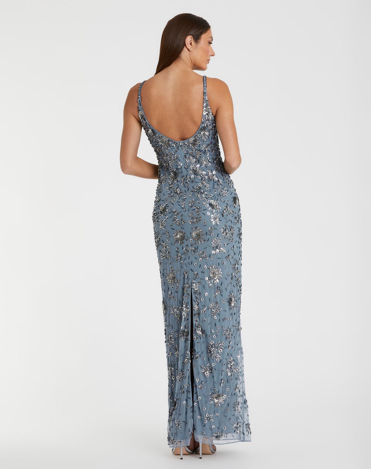 Mac Duggal 5477 - Slate Grey