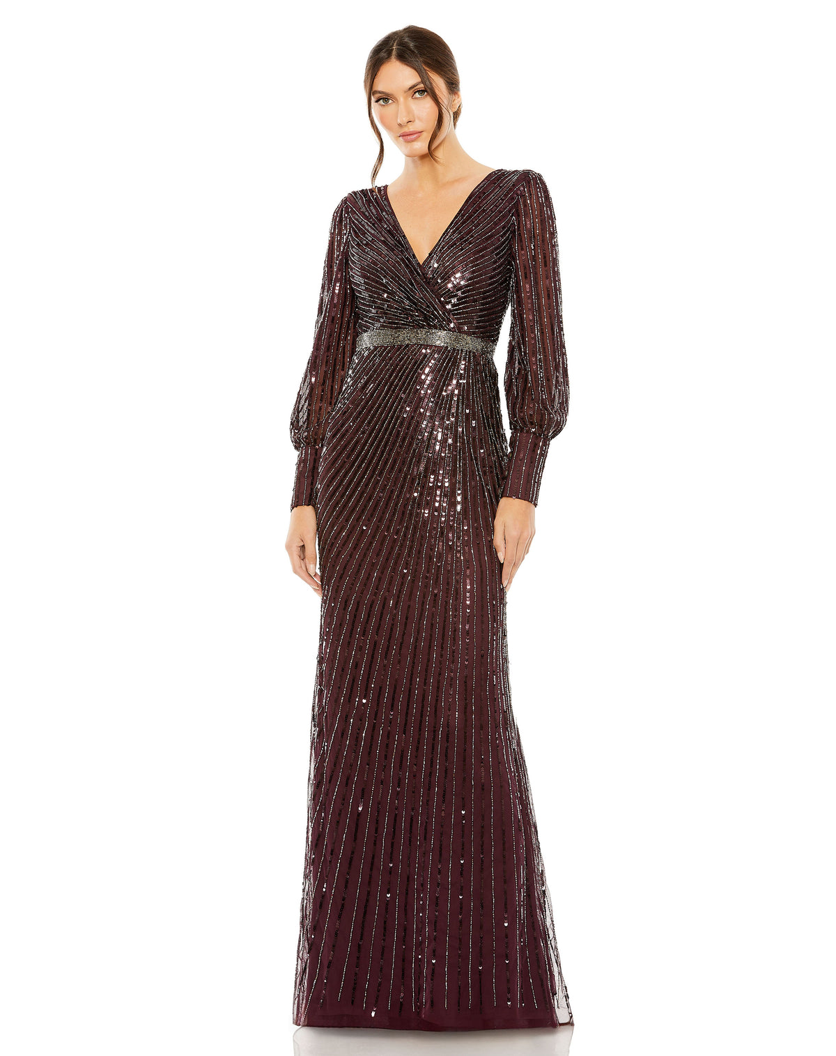 Mac Duggal 5501 - Blackberry