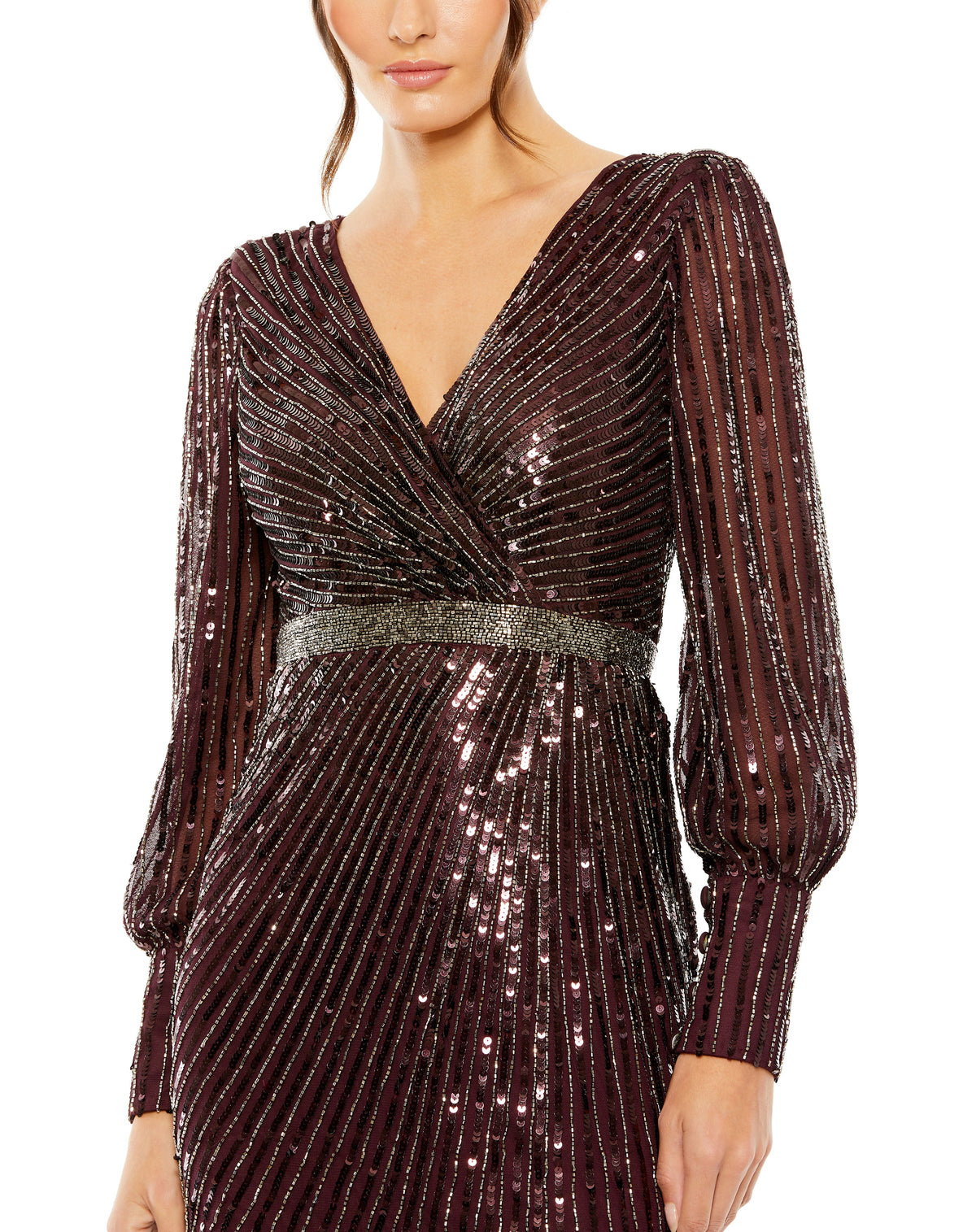 Mac Duggal 5501 - Blackberry