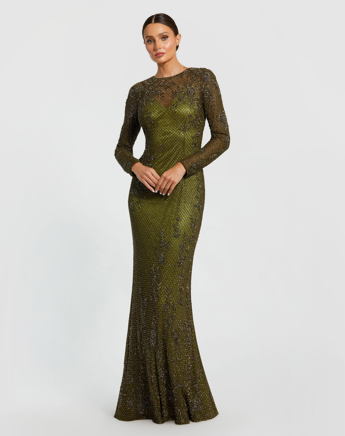 Mac Duggal 5504 - Olive