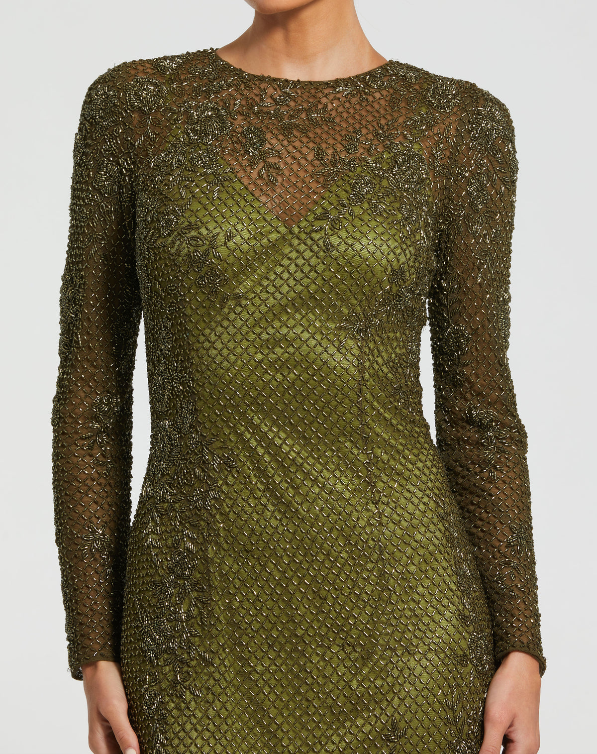 Mac Duggal 5504 - Olive