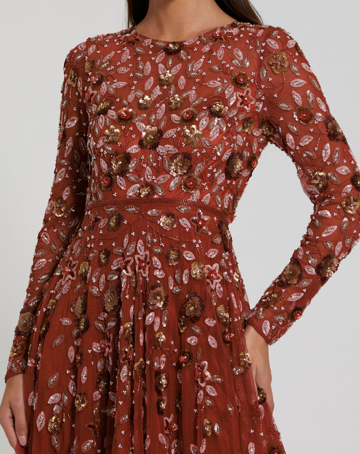 Mac Duggal 5533 - Cinnamon