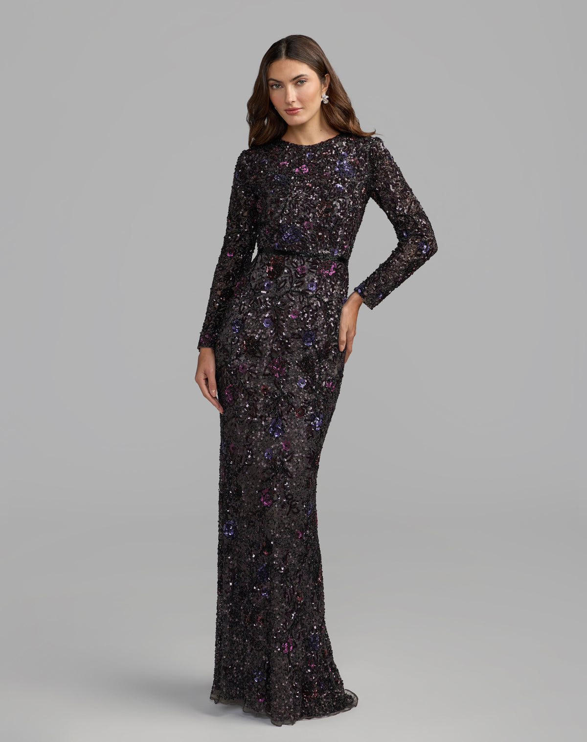 Mac Duggal 5556 - Plum