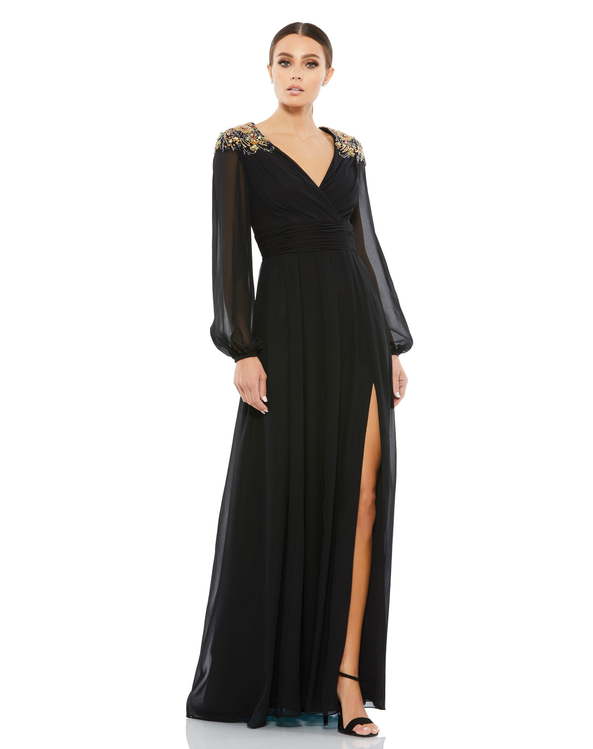 Mac Duggal 55694 - Black Gold