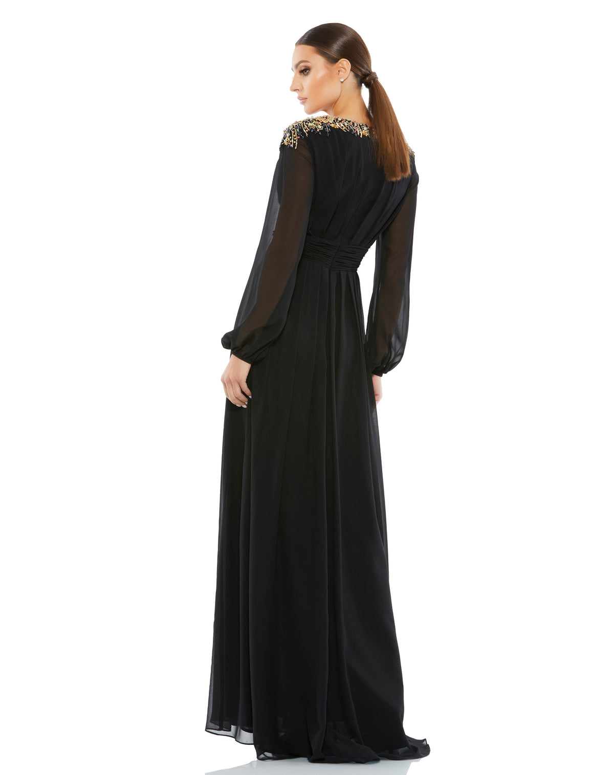 Mac Duggal 55694 - Black Gold