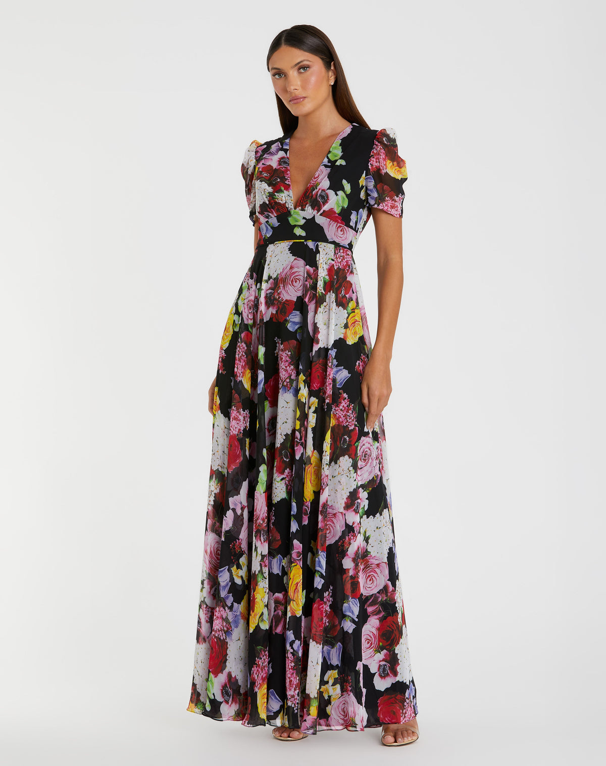 Mac Duggal 55933 - Black Multi