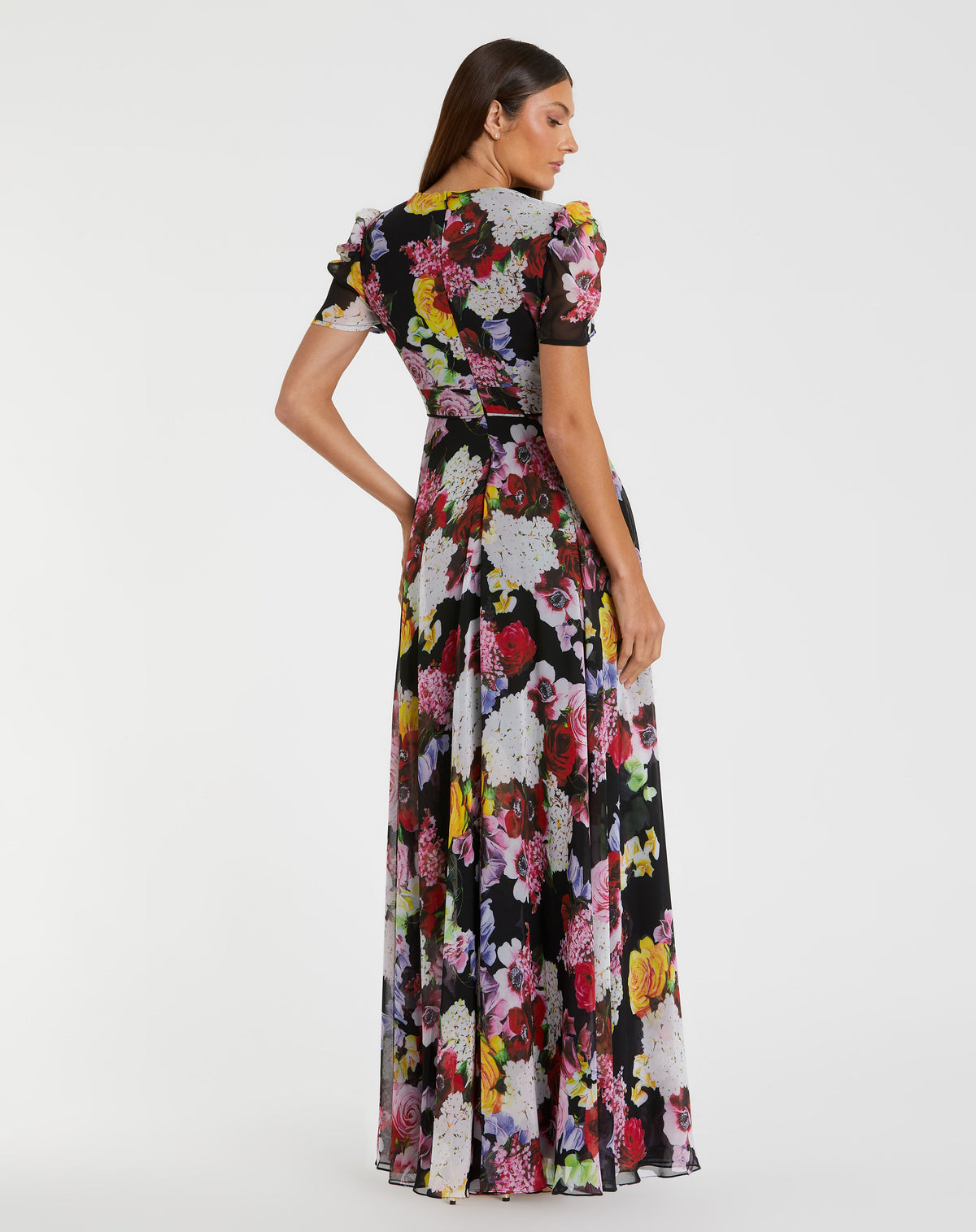 Mac Duggal 55933 - Black Multi