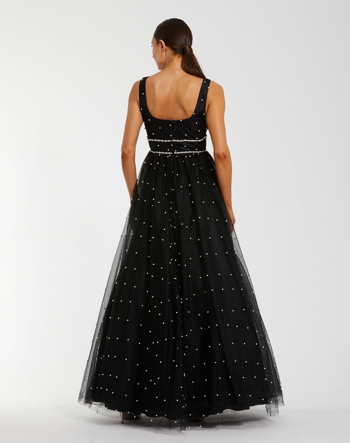 Mac Duggal 56204 - Black Ivory