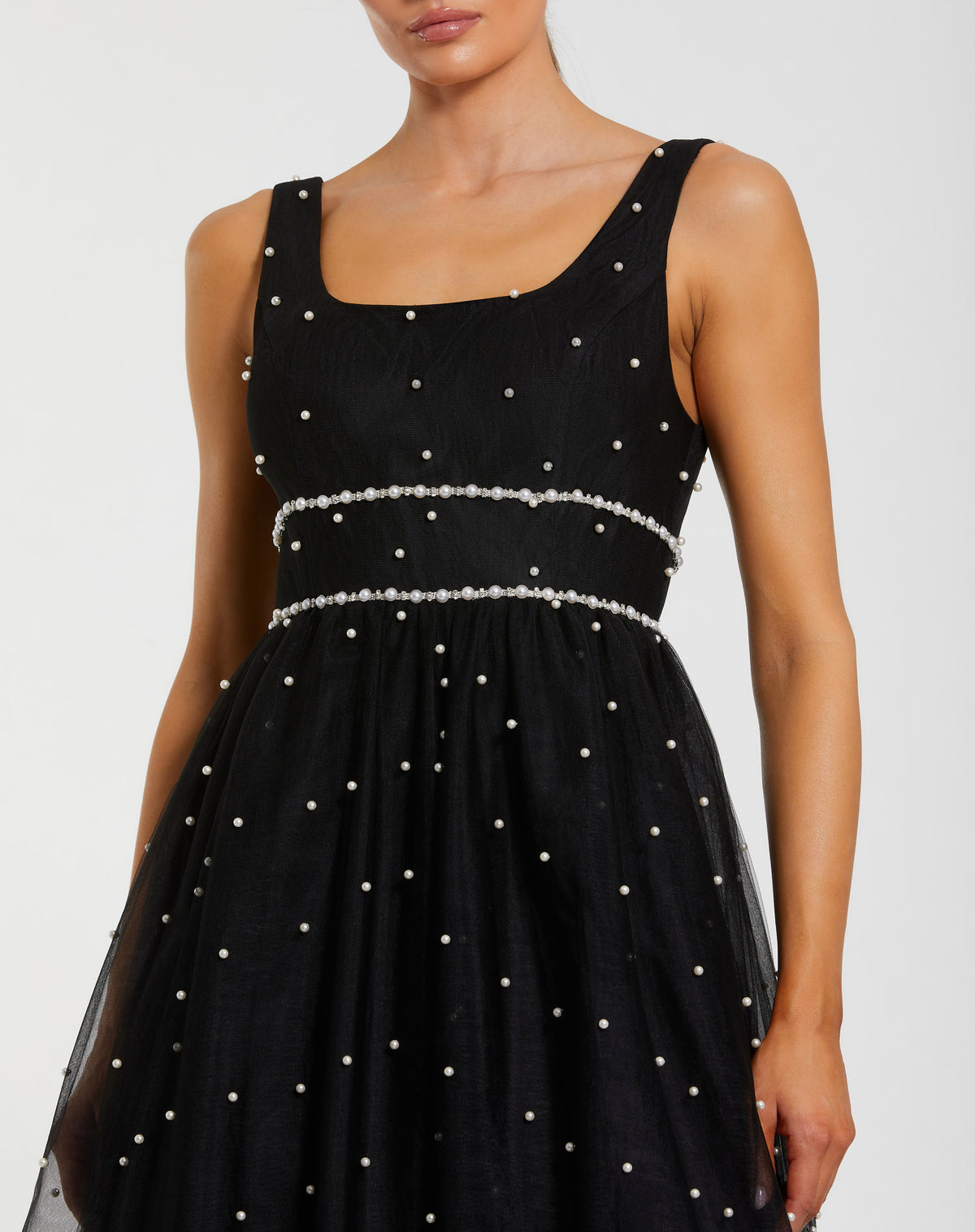 Mac Duggal 56204 - Black Ivory