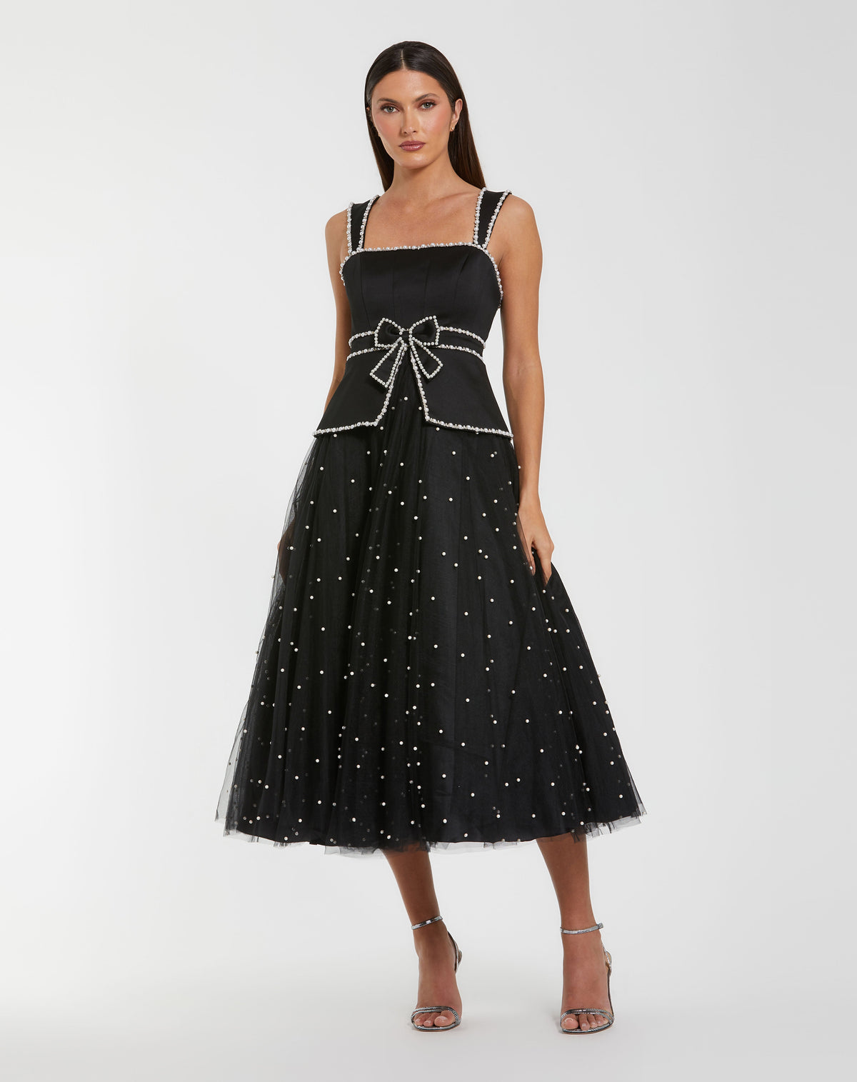 Mac Duggal 56206 - Black Ivory