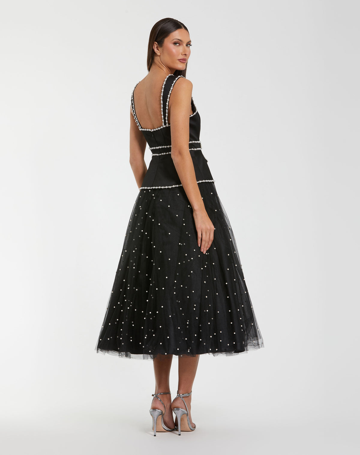 Mac Duggal 56206 - Black Ivory