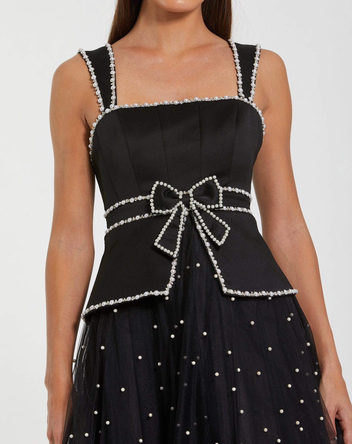Mac Duggal 56206 - Black Ivory
