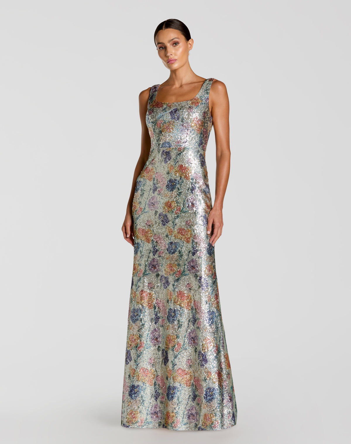 Mac Duggal 56388 - Silver Multi