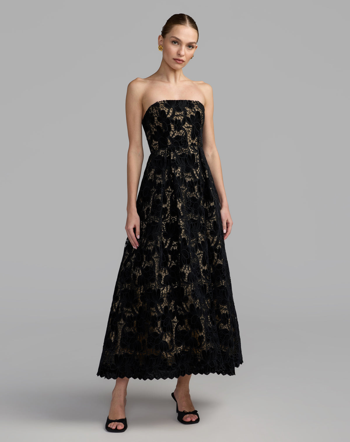 Mac Duggal 56438 - Black Nude