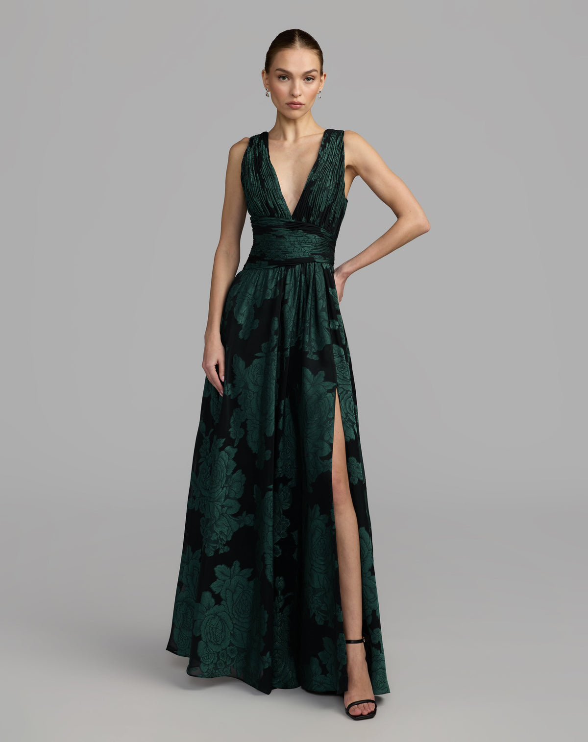 Mac Duggal 56487 - Emerald Multi