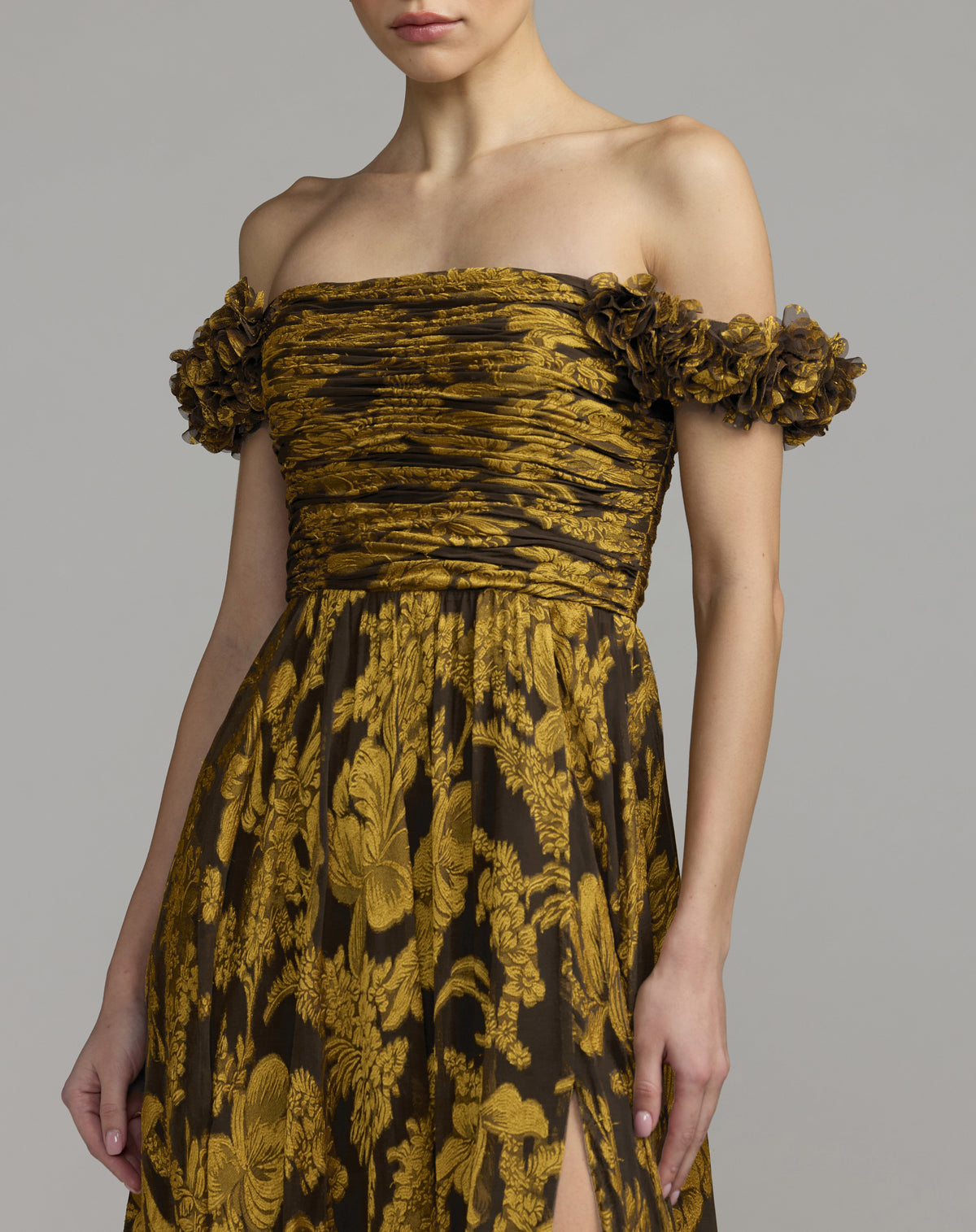 Mac Duggal 56492 - Yellow Multi