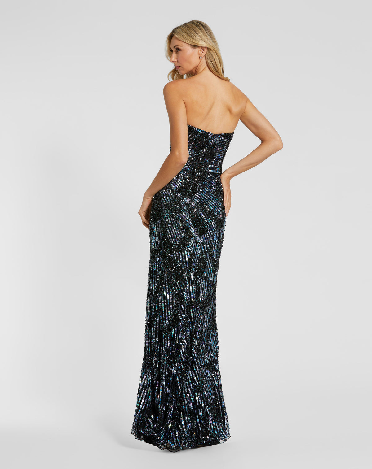 Mac Duggal 6046 - Black Multi