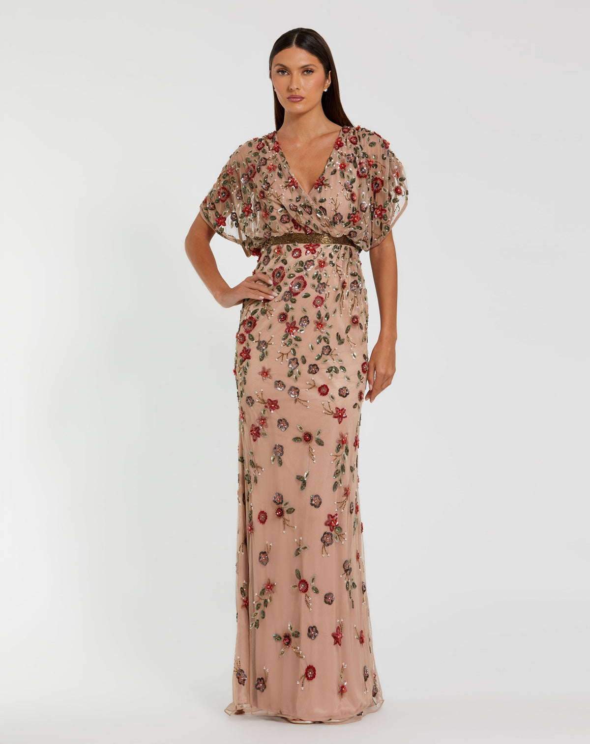 Mac Duggal 6158 - Antique Rose