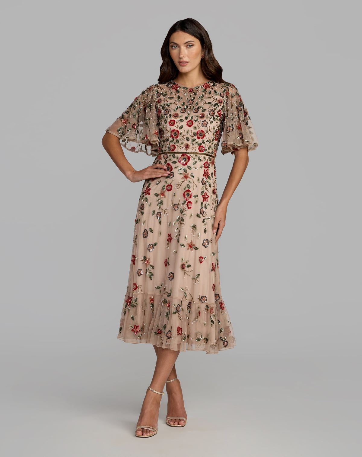 Mac Duggal 6162 - Antique Rose