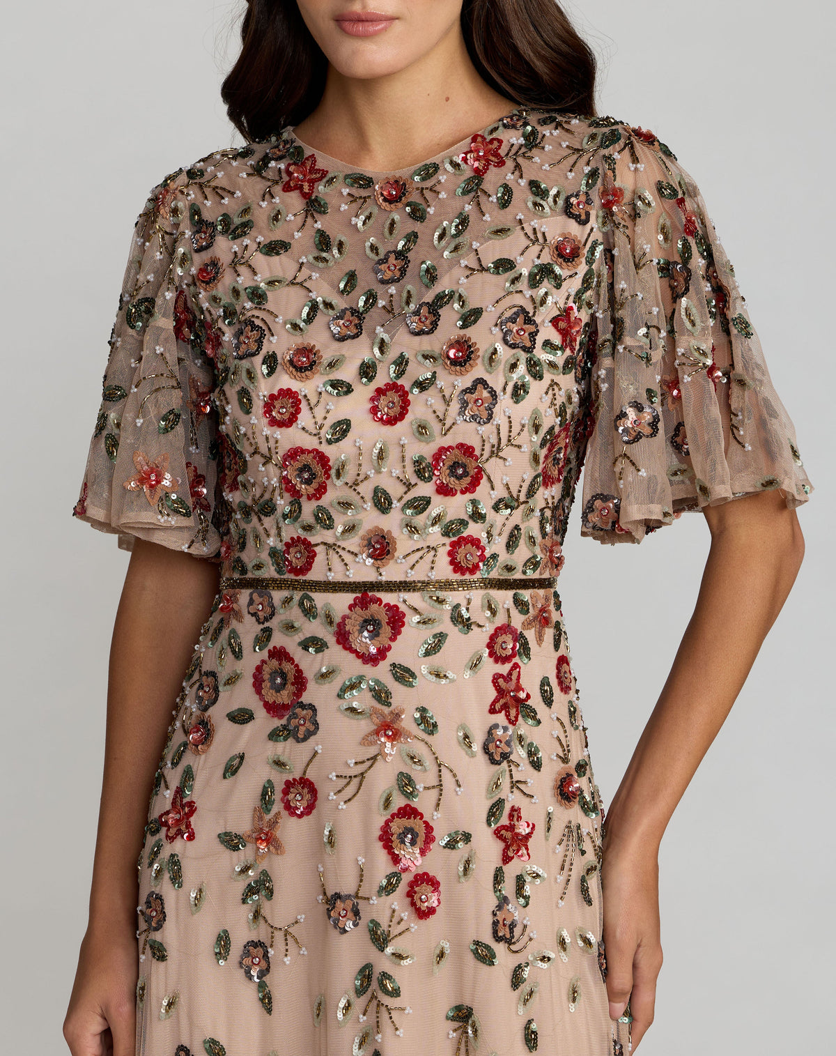 Mac Duggal 6162 - Antique Rose