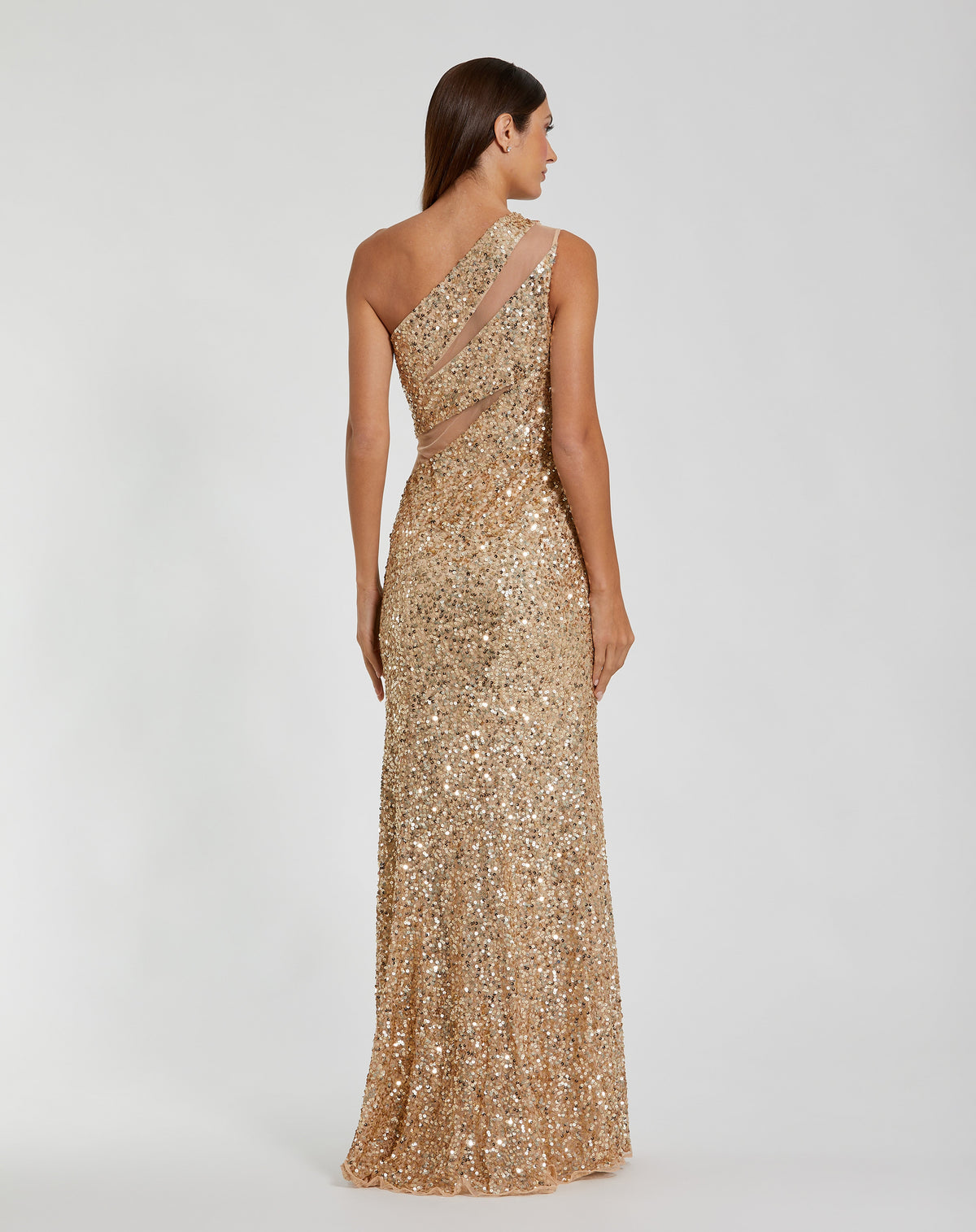 Mac Duggal 6167 - Nude Gold