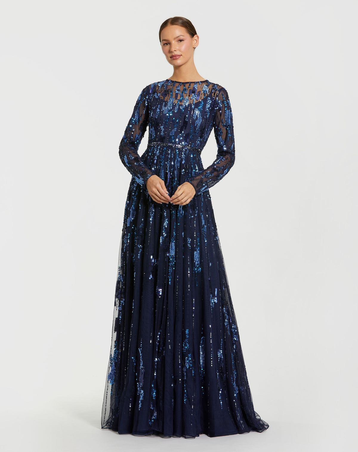 Mac Duggal 6181 - Midnight