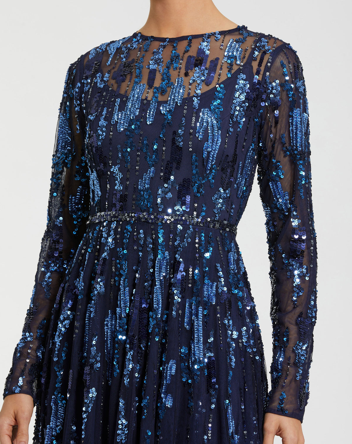 Mac Duggal 6181 - Midnight