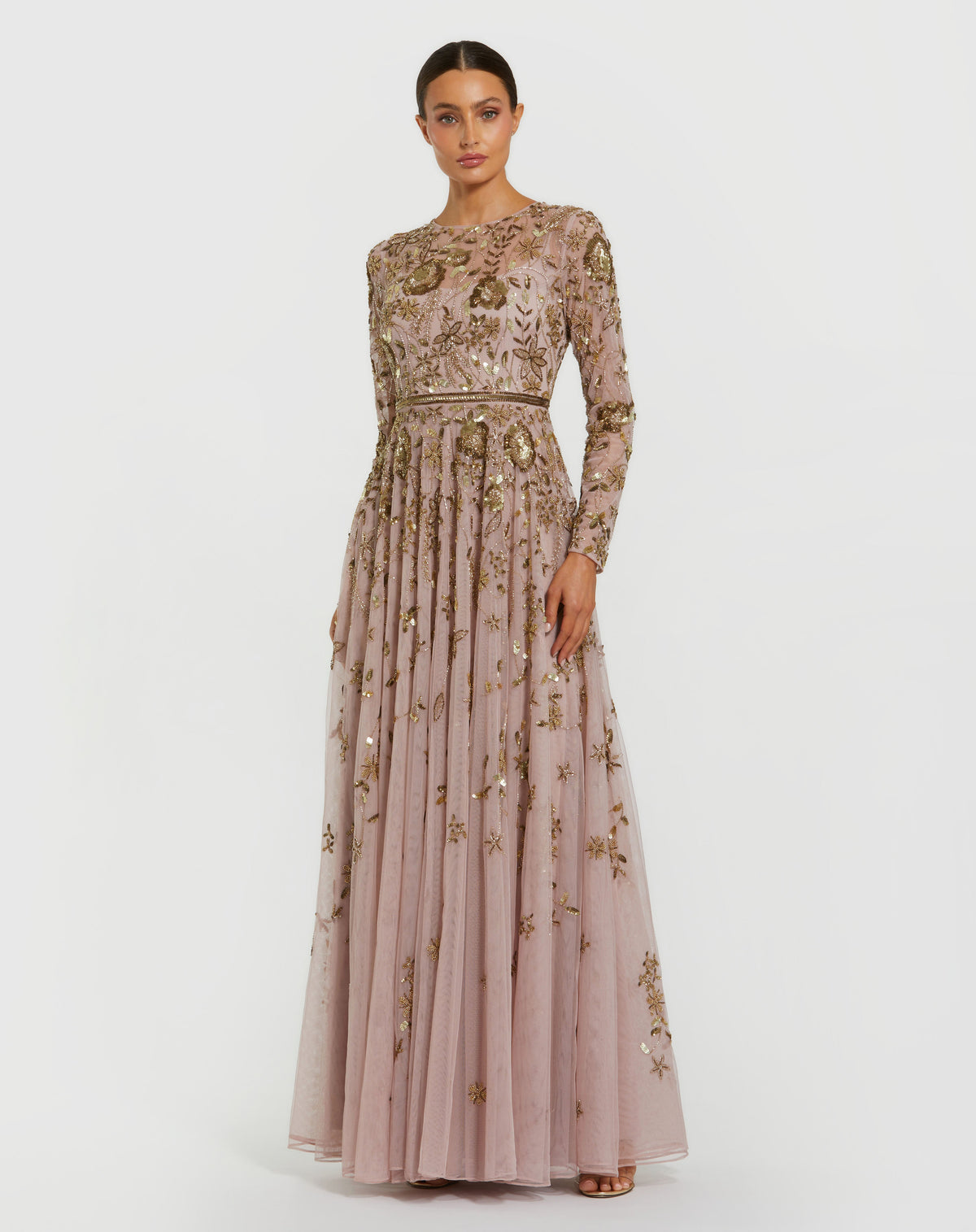 Mac Duggal 6182 - Mocha Multi