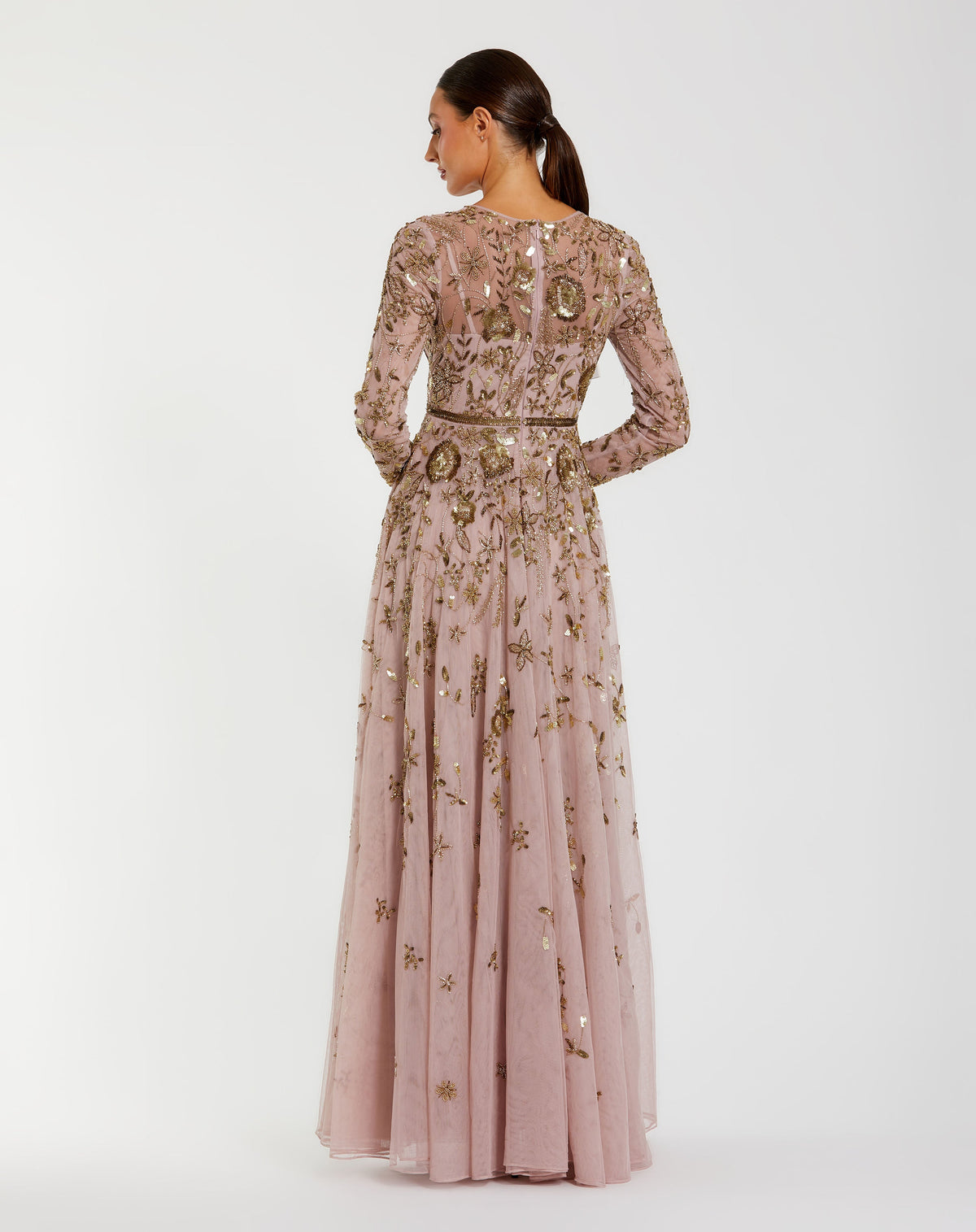 Mac Duggal 6182 - Mocha Multi