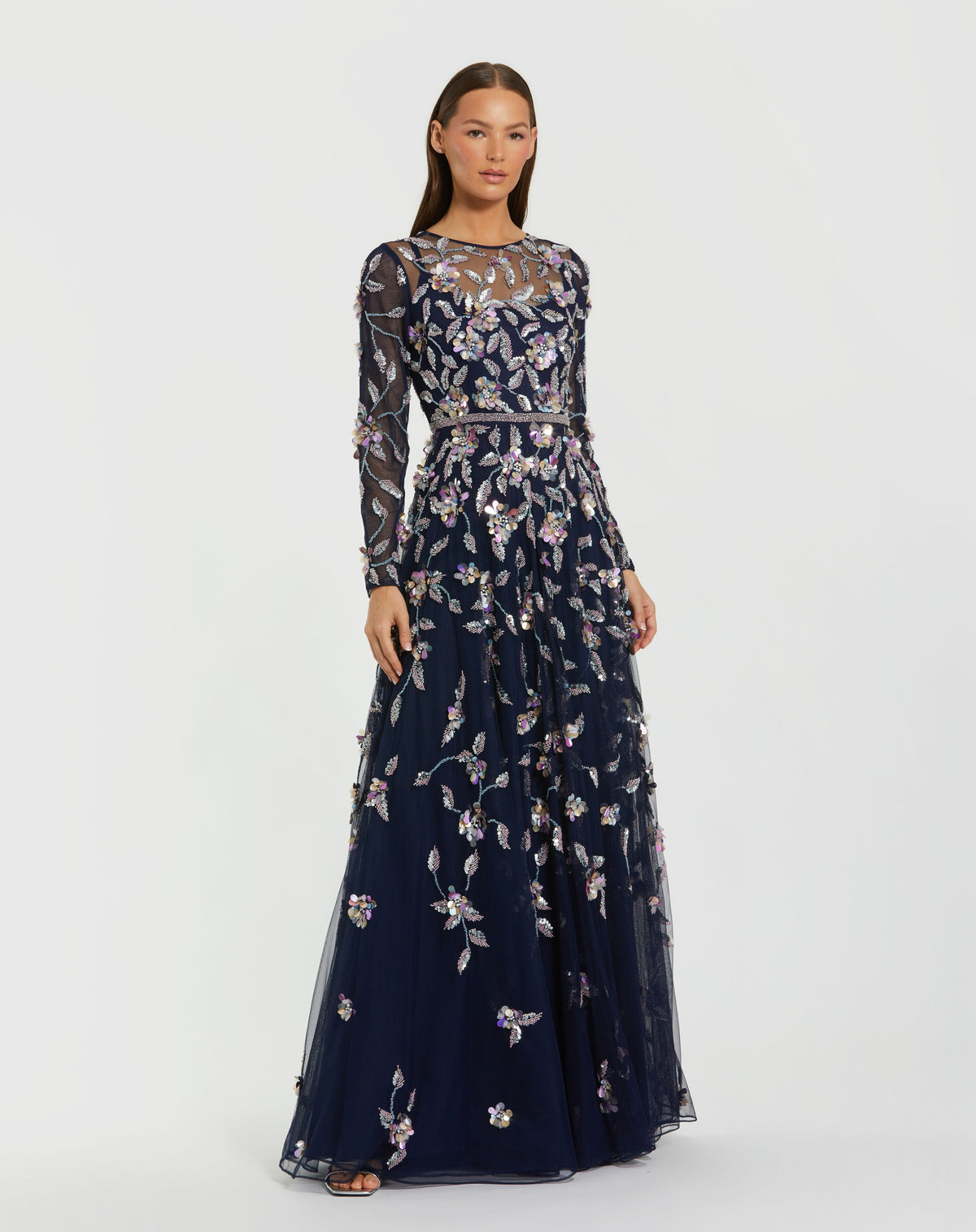 Mac Duggal 6183 - Midnight Multi