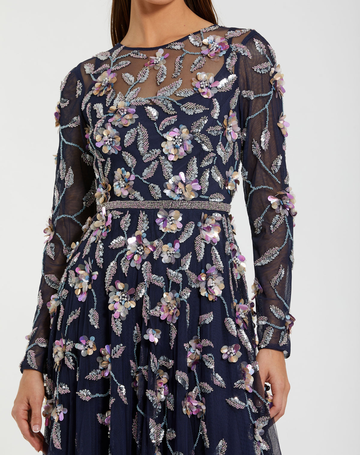 Mac Duggal 6183 - Midnight Multi