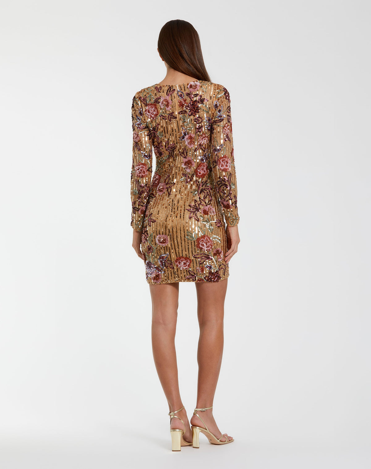 Mac Duggal 6194 - Gold Multi