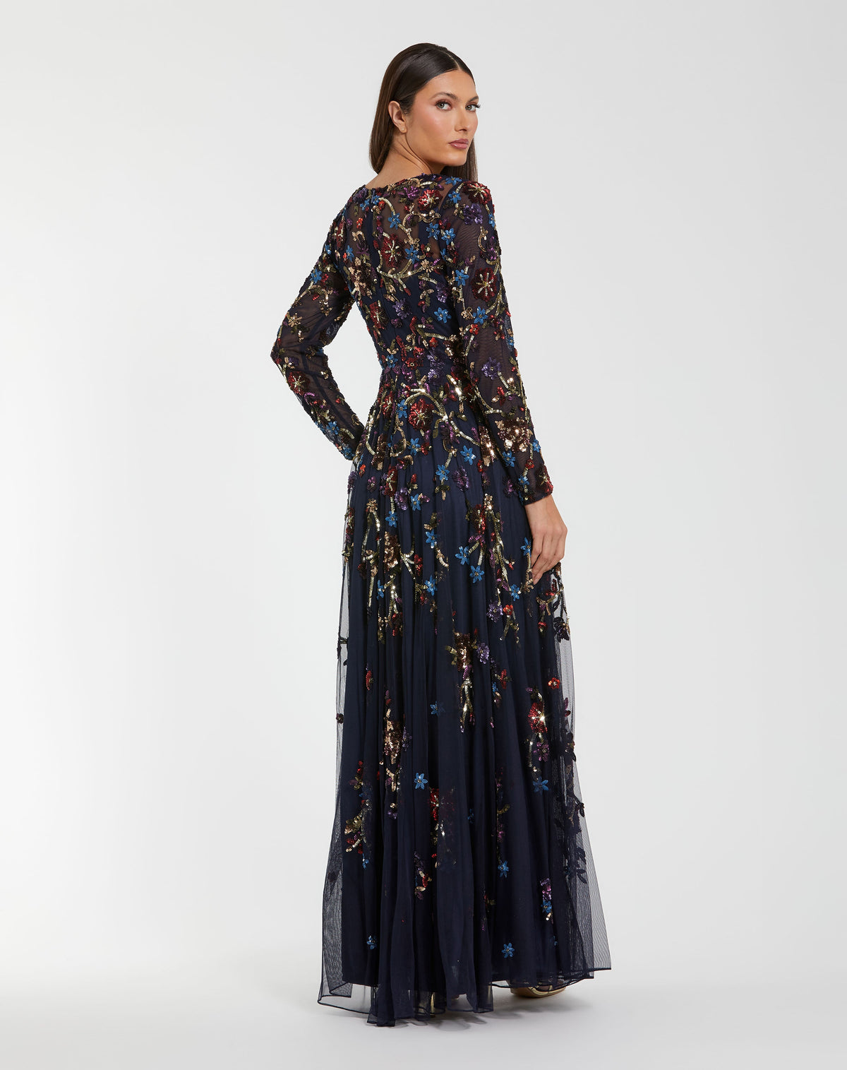 Mac Duggal 6198 - Midnight Multi