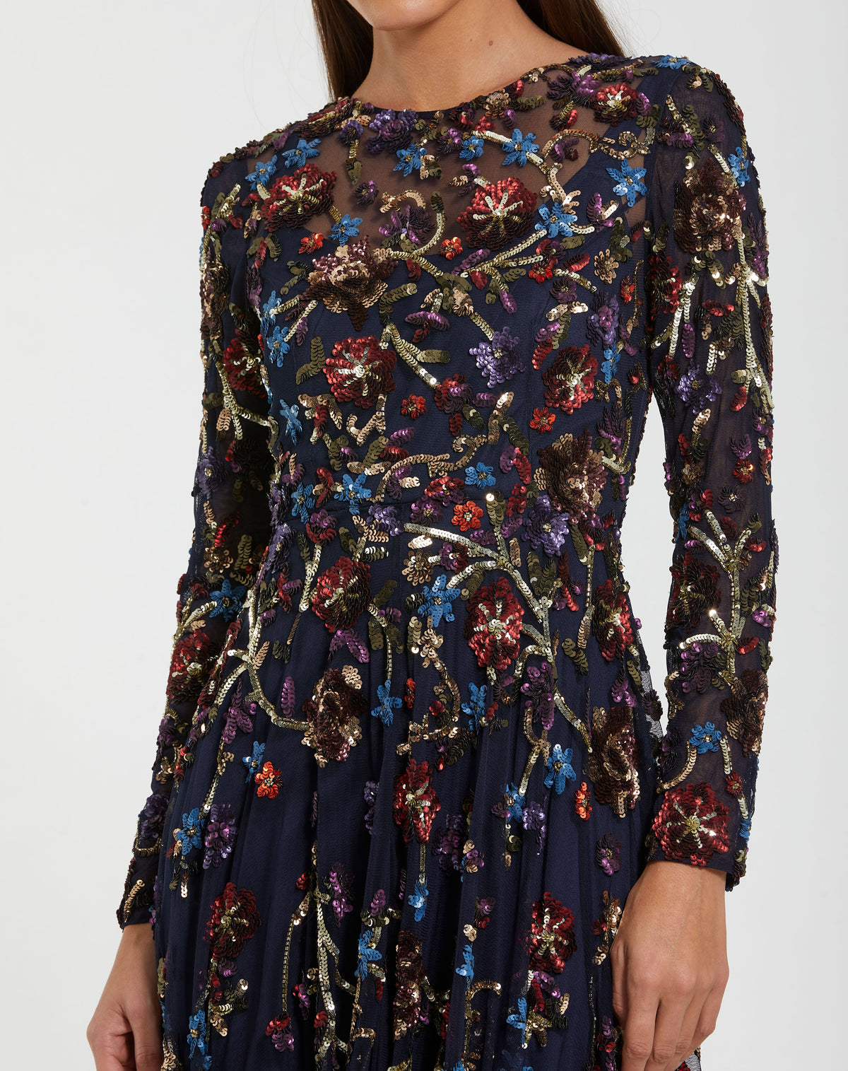 Mac Duggal 6198 - Midnight Multi