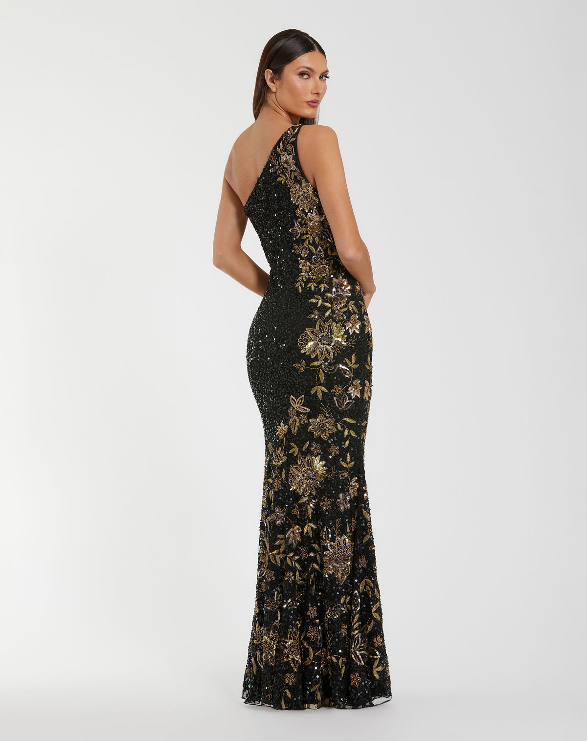 Mac Duggal 6199 - Black Gold