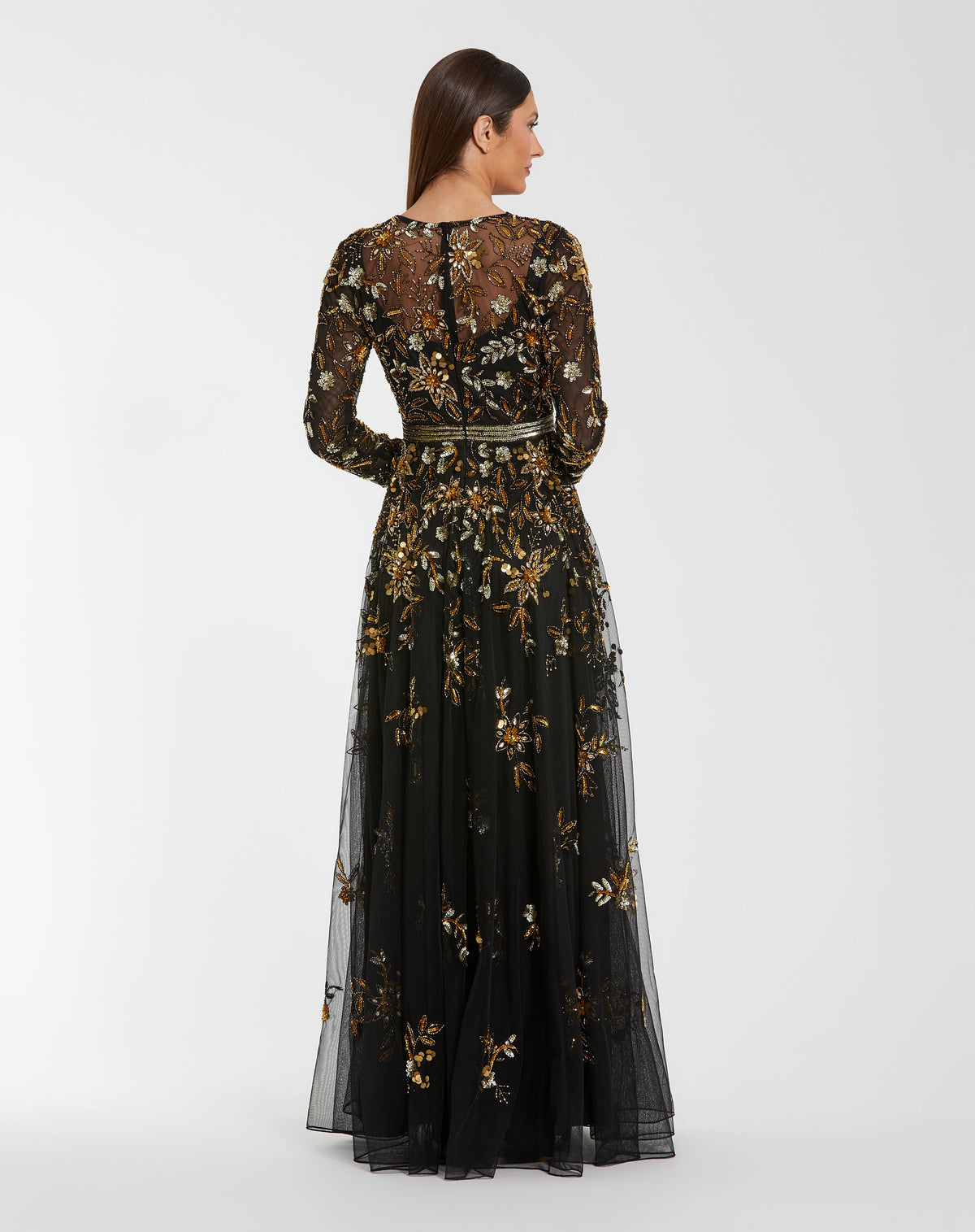 Mac Duggal 6200 - Black Gold