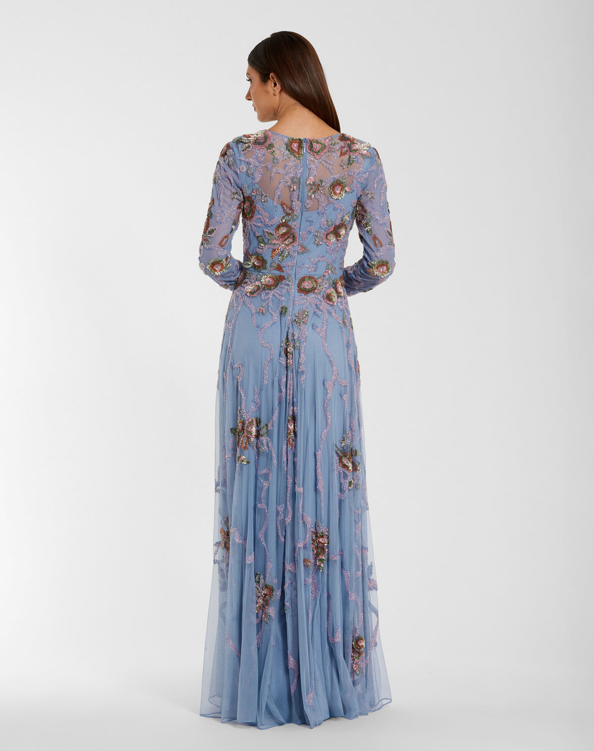 Mac Duggal 6202 - Slate Blue