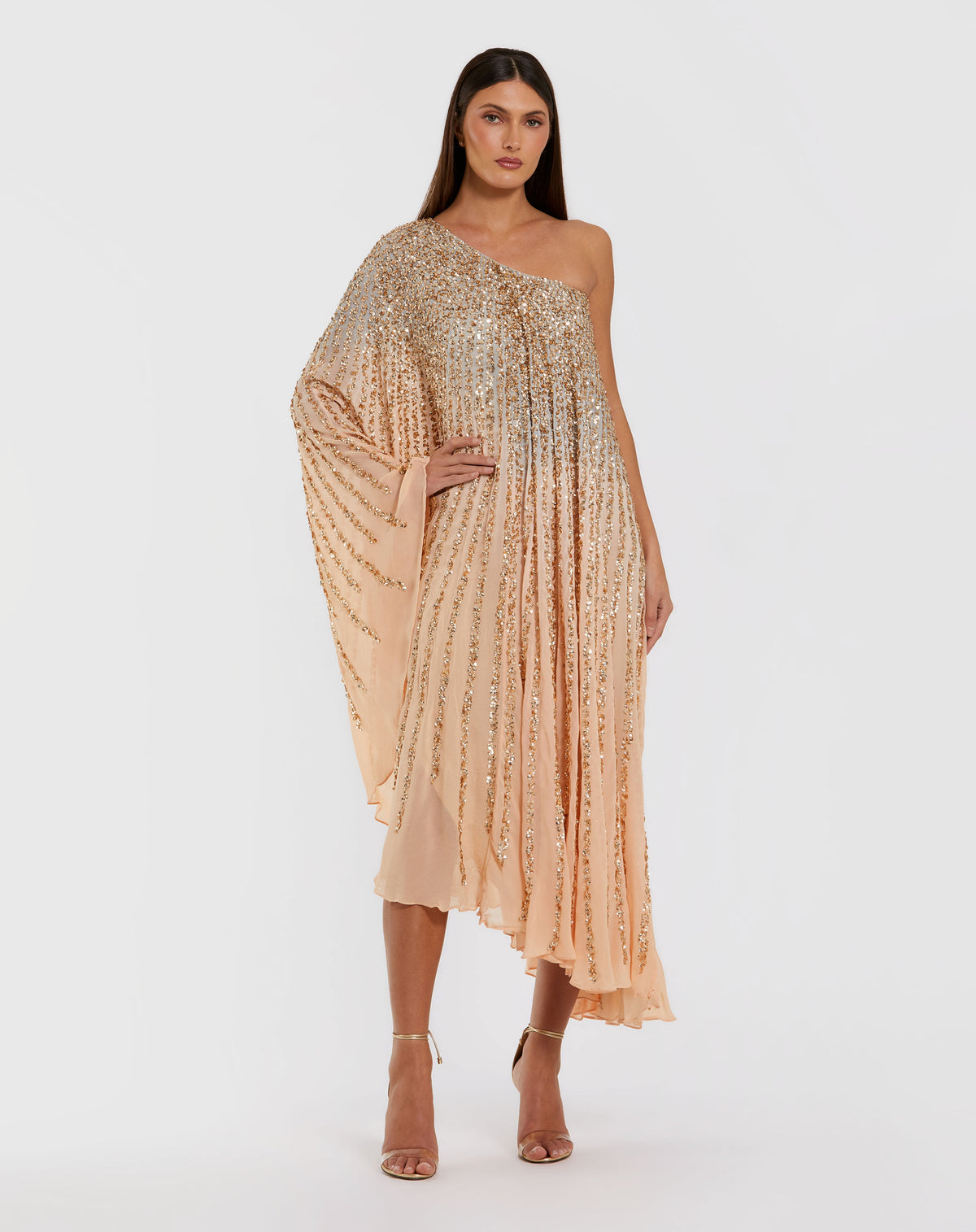 Mac Duggal 6204 - Champagne Gold