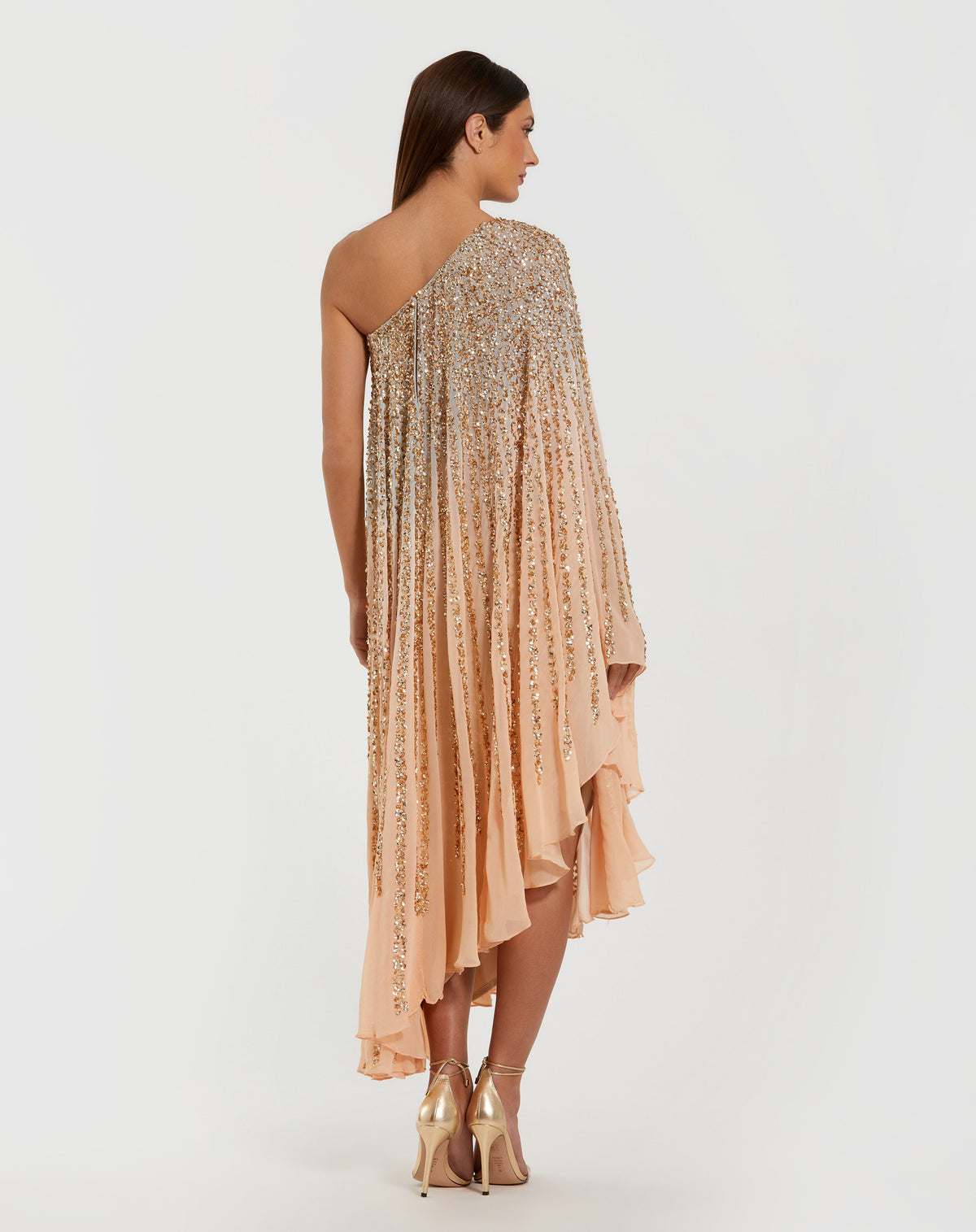 Mac Duggal 6204 - Champagne Gold