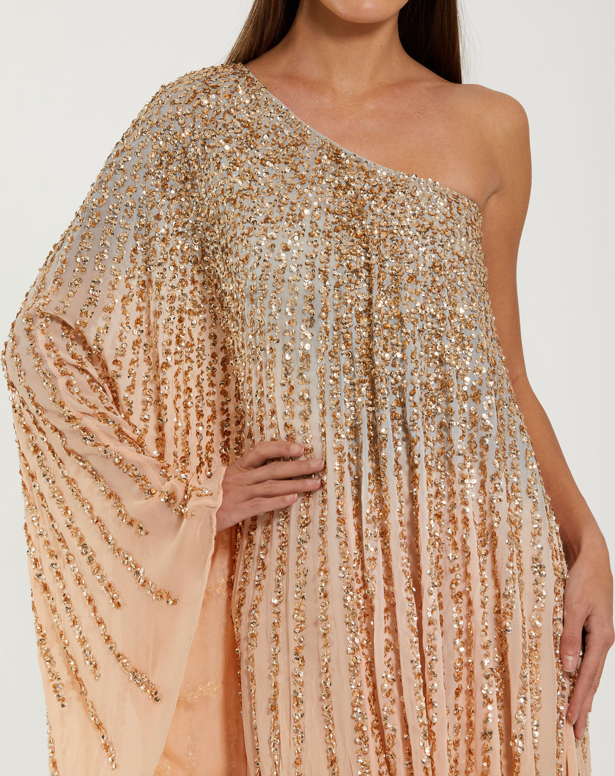 Mac Duggal 6204 - Champagne Gold