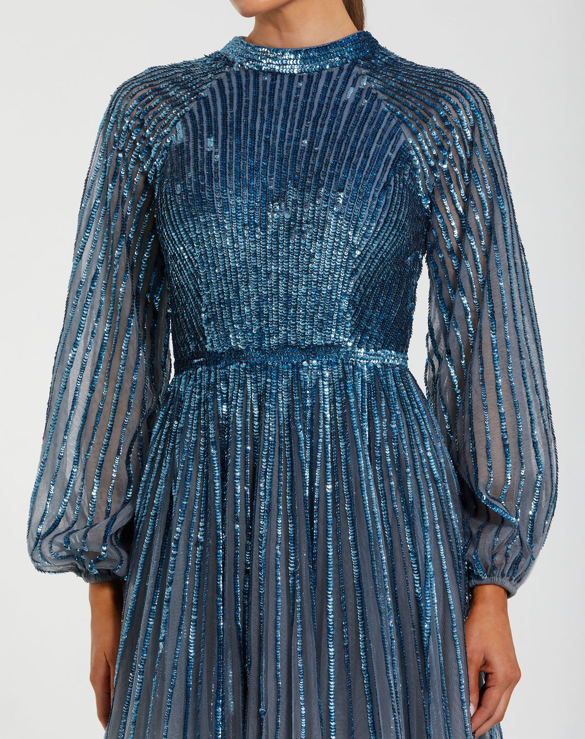 Mac Duggal 6206 - Slate Blue