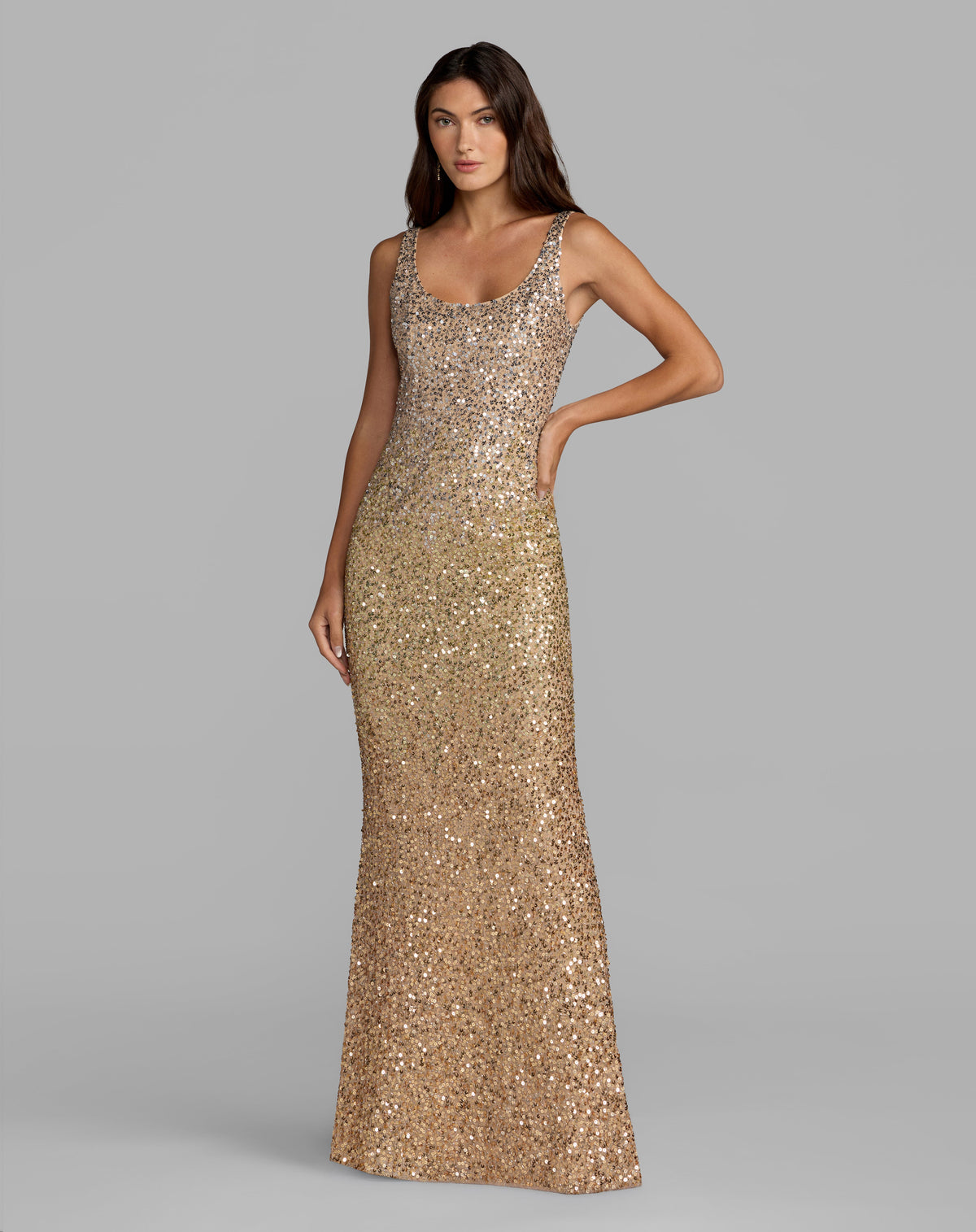 Mac Duggal 6219 - Shimmering Gold