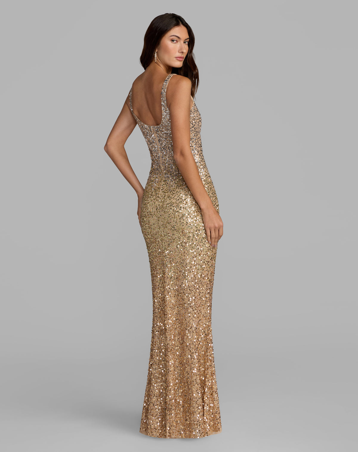 Mac Duggal 6219 - Shimmering Gold