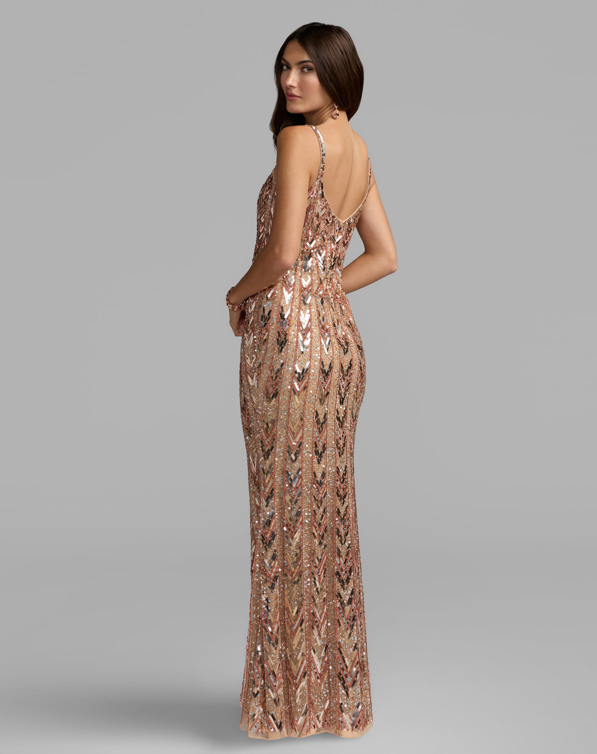 Mac Duggal 6221 - Nude
