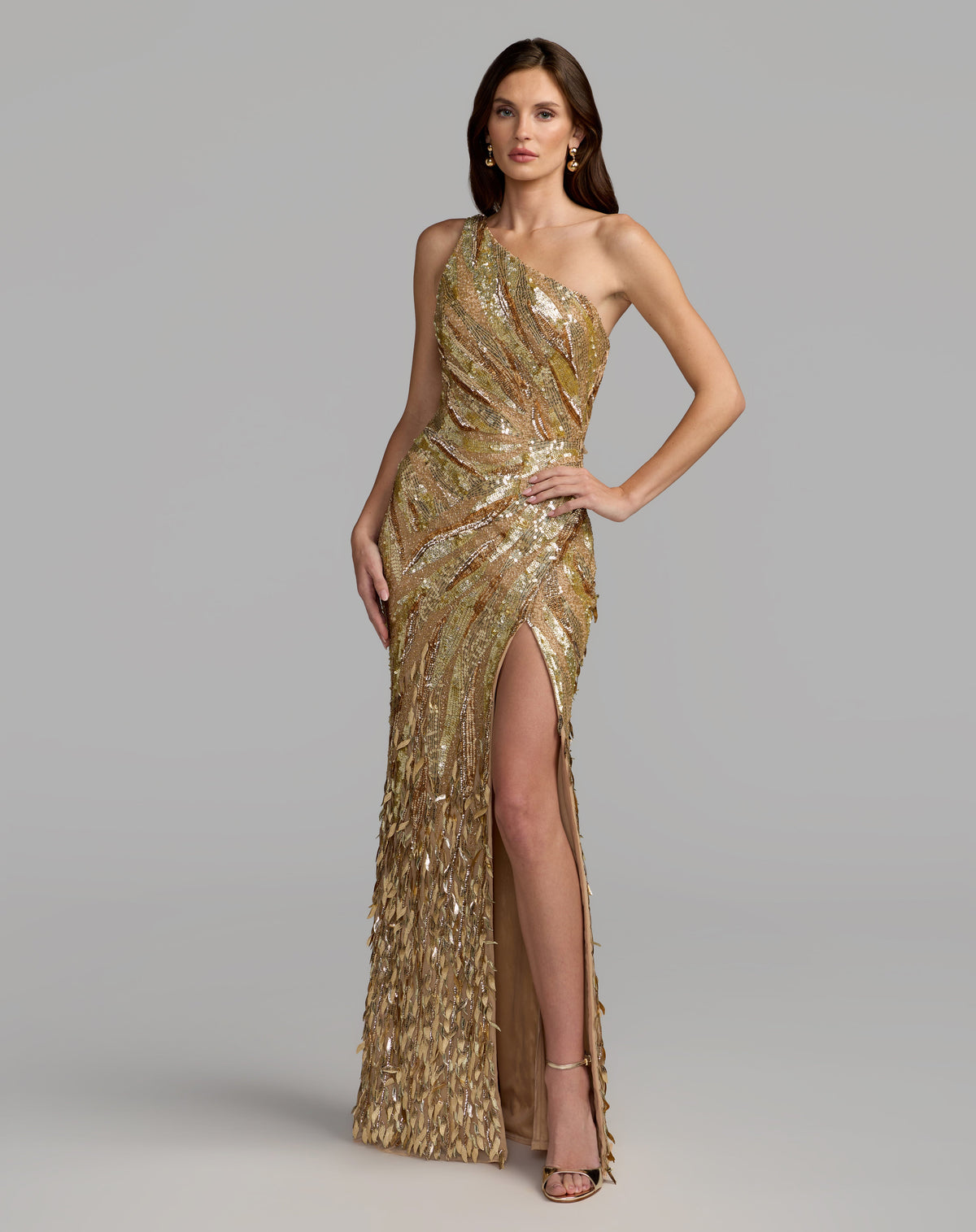 Mac Duggal 6222 - Gold