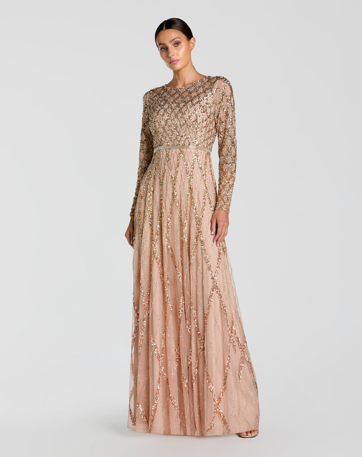 Mac Duggal 6235 - Mocha Ombre